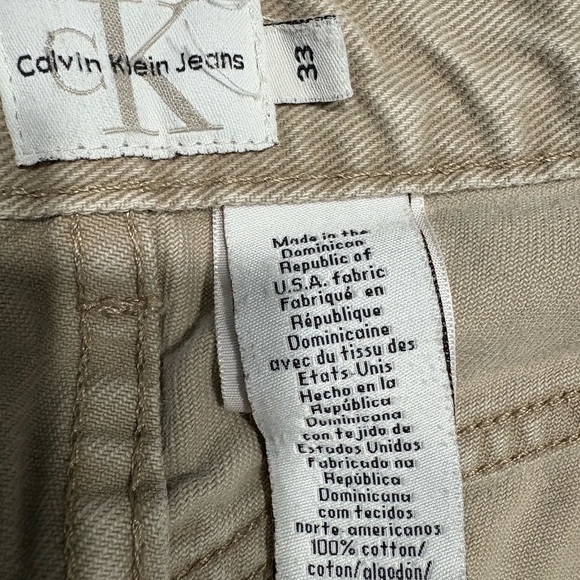 Calvin Klein Jeans Khaki Denim - Picture 4 of 8